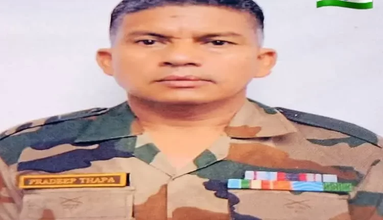 Pradeep Thapa martyred in Nagaland